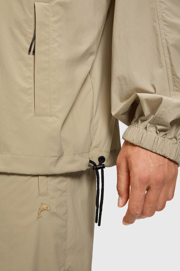 Anorak mit halbem Zipper