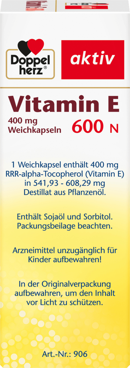 Vitamin E 600N Kapseln, 40 St