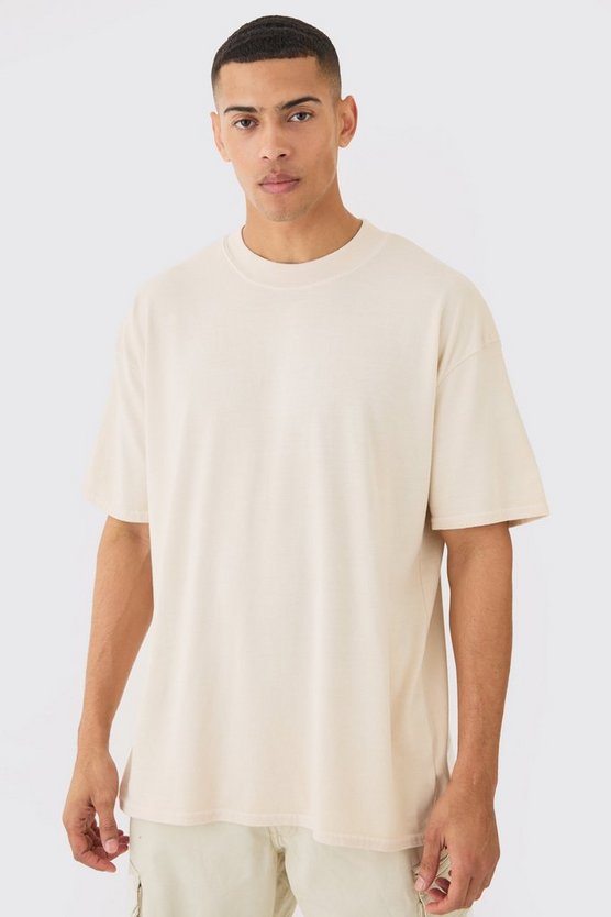 Oversize T-Shirt mit Fear None Print