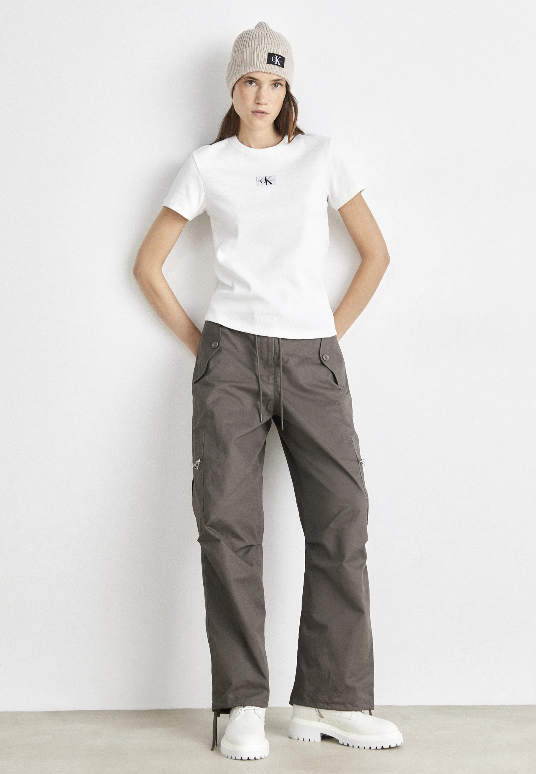 Calvin Klein Jeans REGULAR TEE - Camiseta básica
