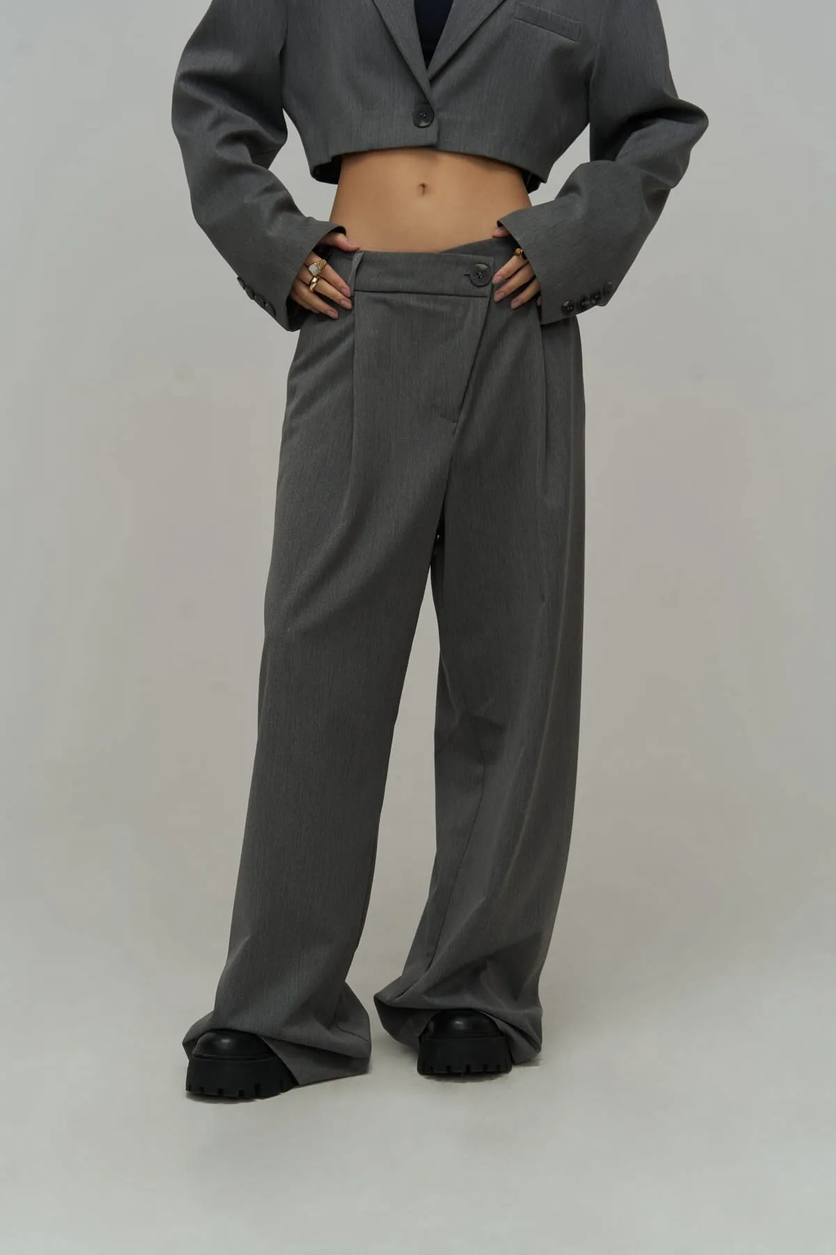 MAİ COLLECTİON  Edwin Smoked Cross Hosen-Jacken-Set