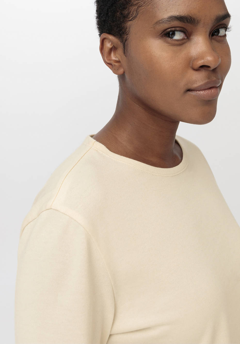 Langarmshirt aus reiner Bio-Baumwolle