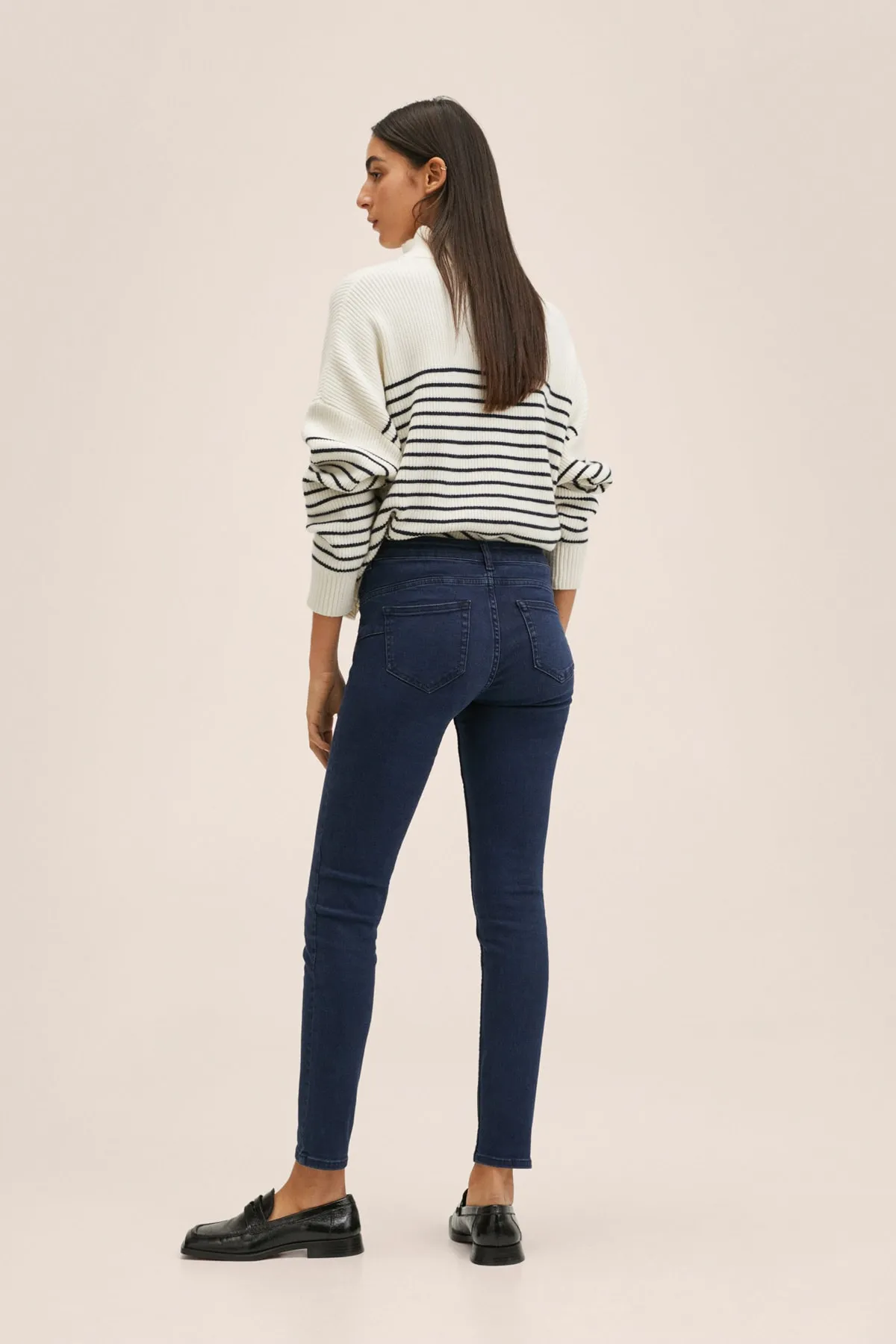 MANGO  27000653 Damen/Mädchen Tief Dunkelblau