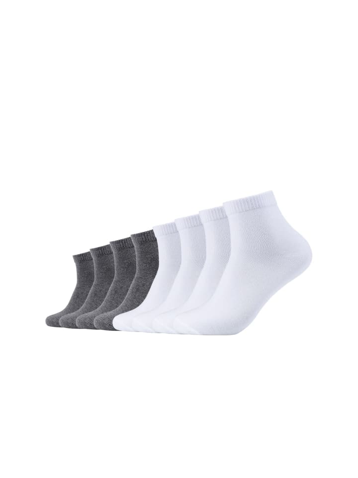 S. Oliver Kurzsocken 8er Pack essentials in Weiß mix günstig kaufen