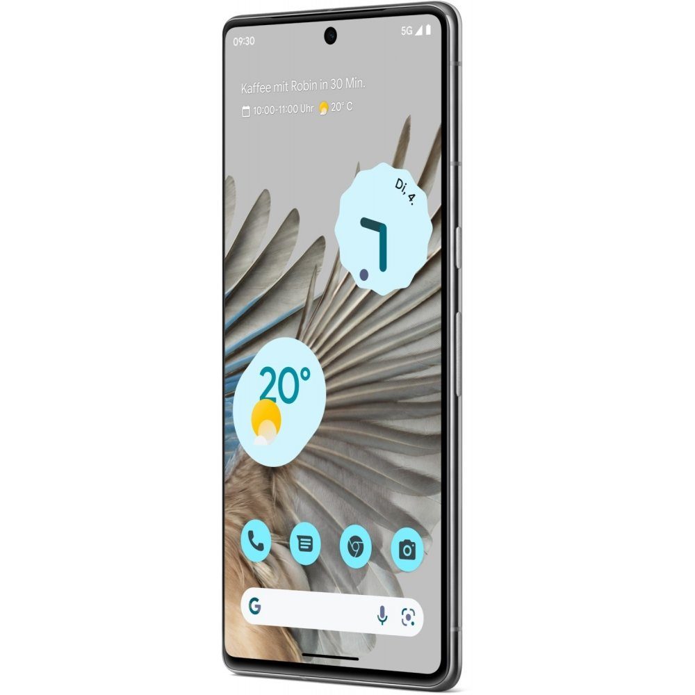Google Pixel 7 Pro 5G 128 GB / 12 GB - Smartphone - snow Smartphone (6,7 Zoll, 128 GB Speicherplatz)