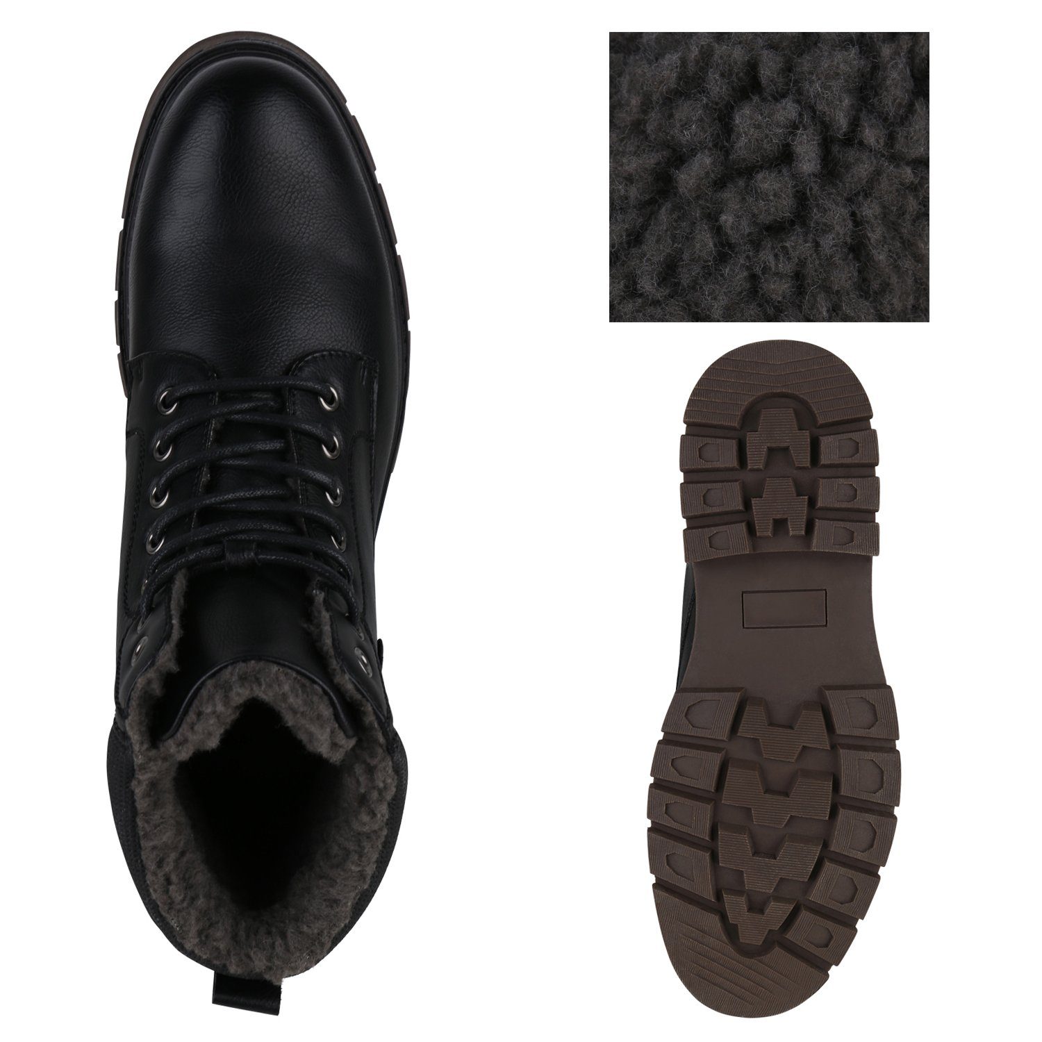 VAN HILL 840535 Winterstiefelette Schuhe