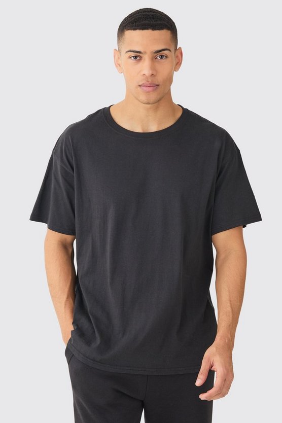 Oversize T-Shirt mit Space-Print