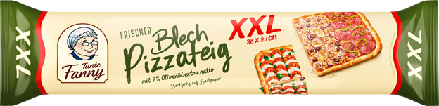 Tante Fanny frischer Blech-Pizzateig XXL