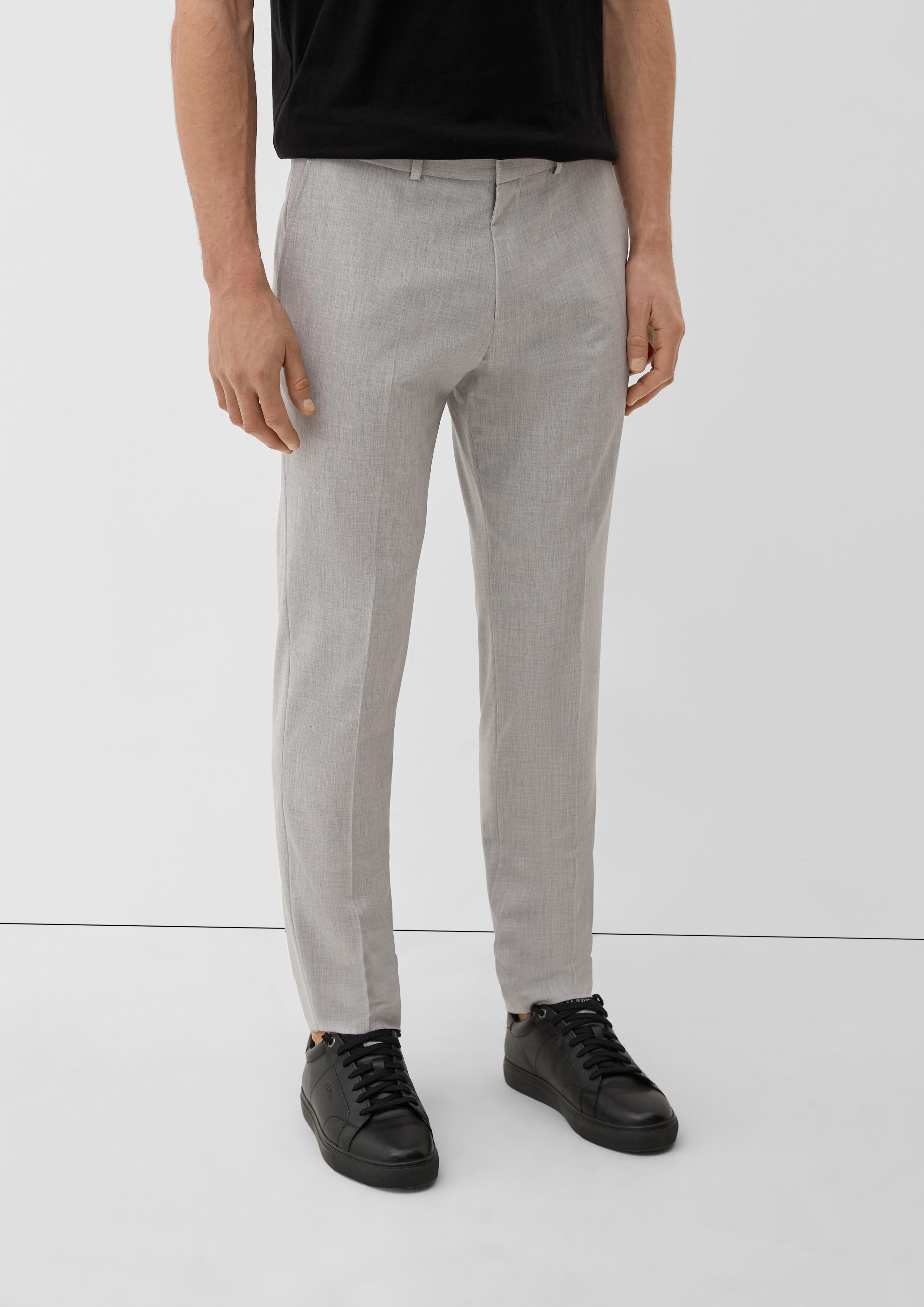 Slim: Hose aus Wollmix  2130194-91W3
