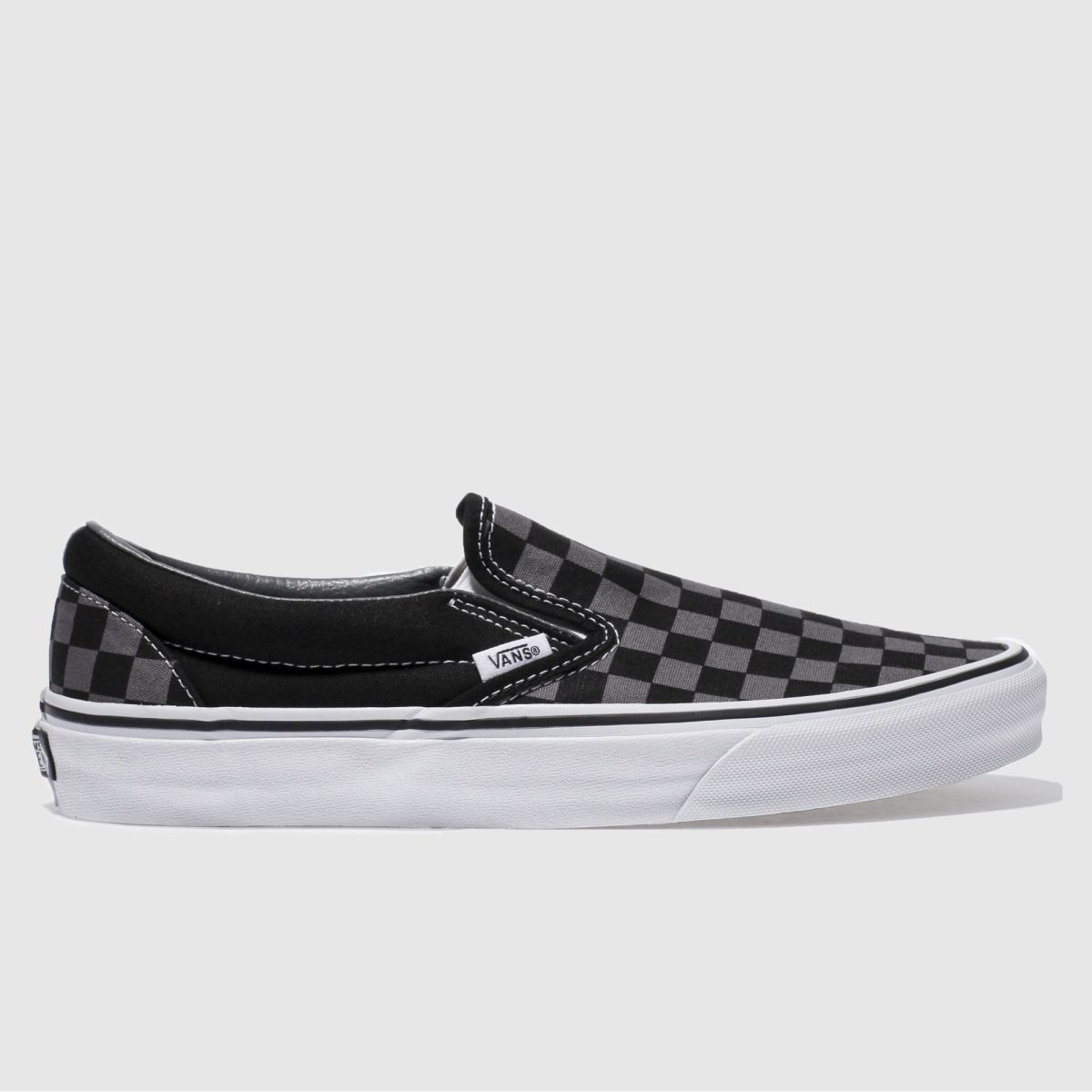 Vans klasszikus slip-on cipők fekete és szürke színben
