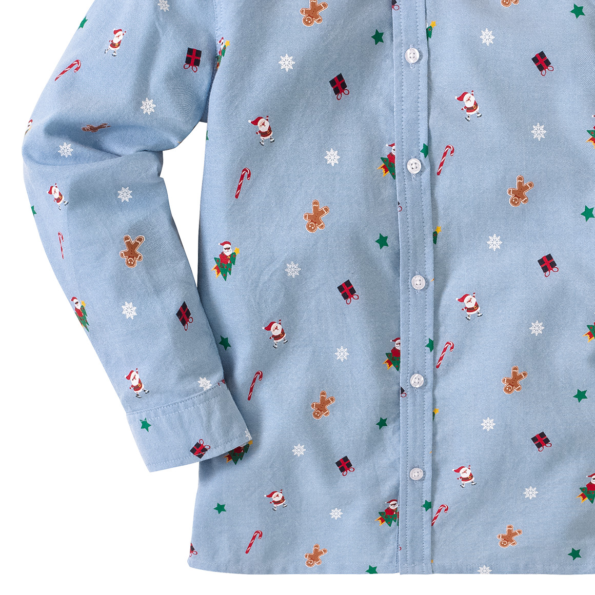Jungen Weihnachtshemd mit Fliege