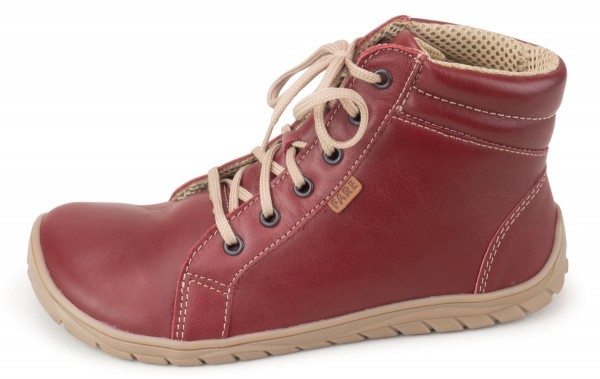 Fare Bare |vA ~ HighCut Leder Schnürer ~ Rot