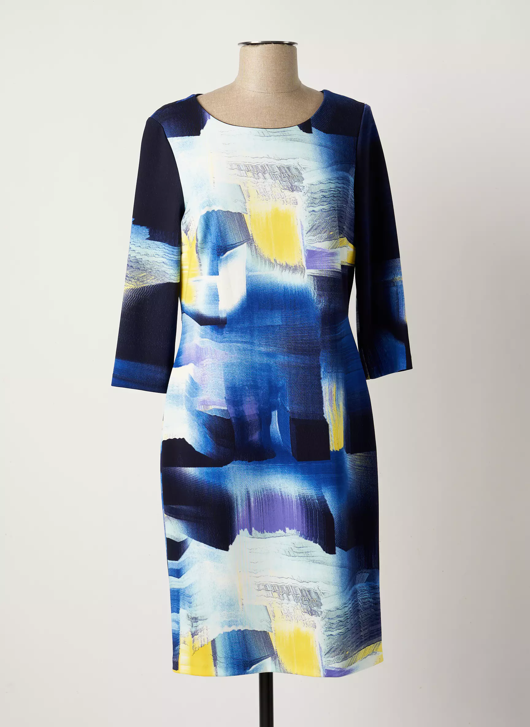 Frank Lyman Robes Mi Longues Femme couleur bleu