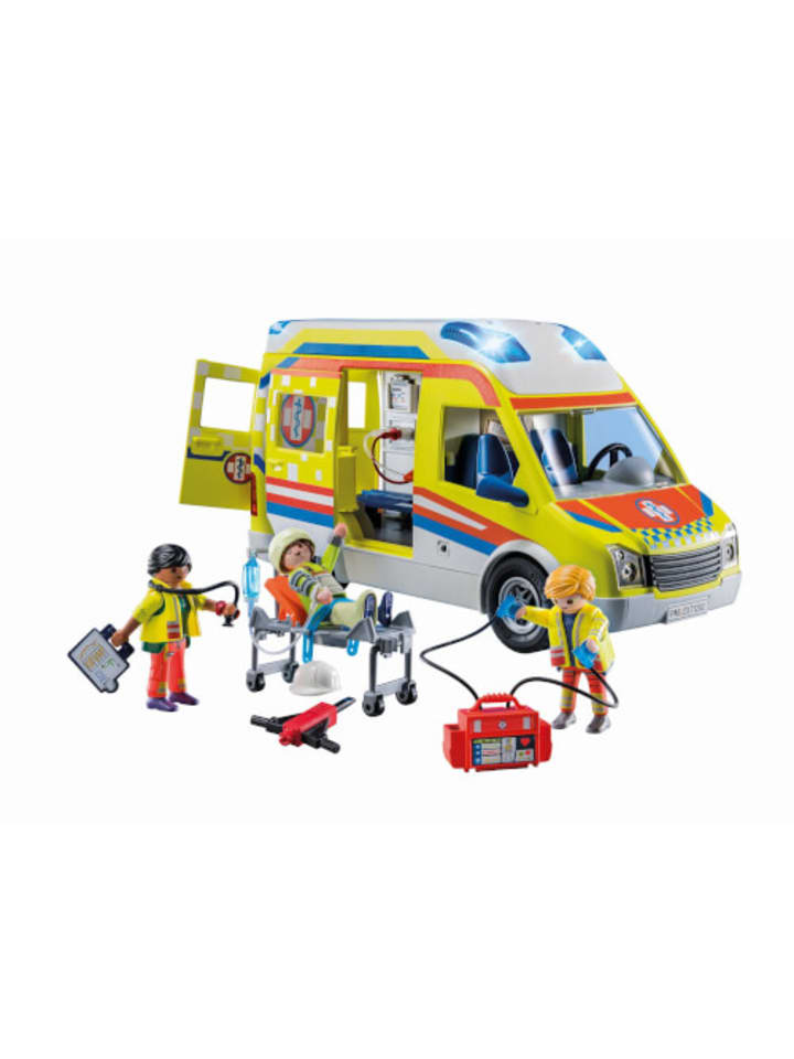 Playmobil Spielset City Life 71202 Rettungswagen mit Licht und Sound günstig kaufen onesize