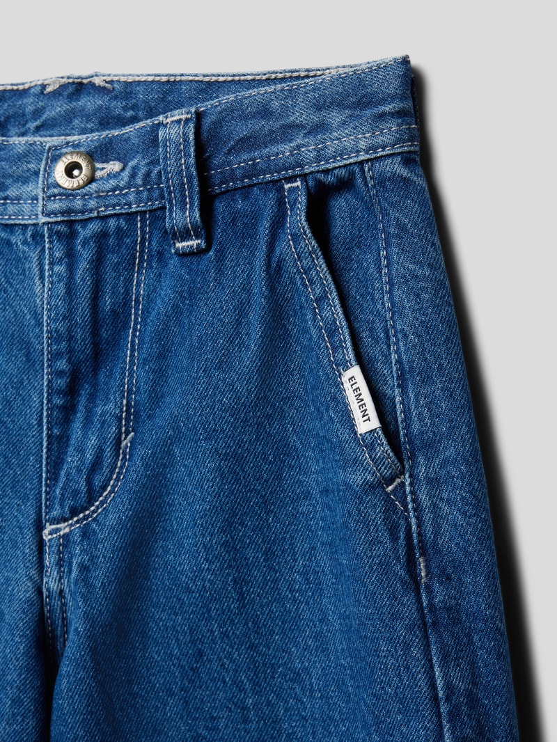 Jeans im 5-Pocket-Design Modell 'PAZ' in blau