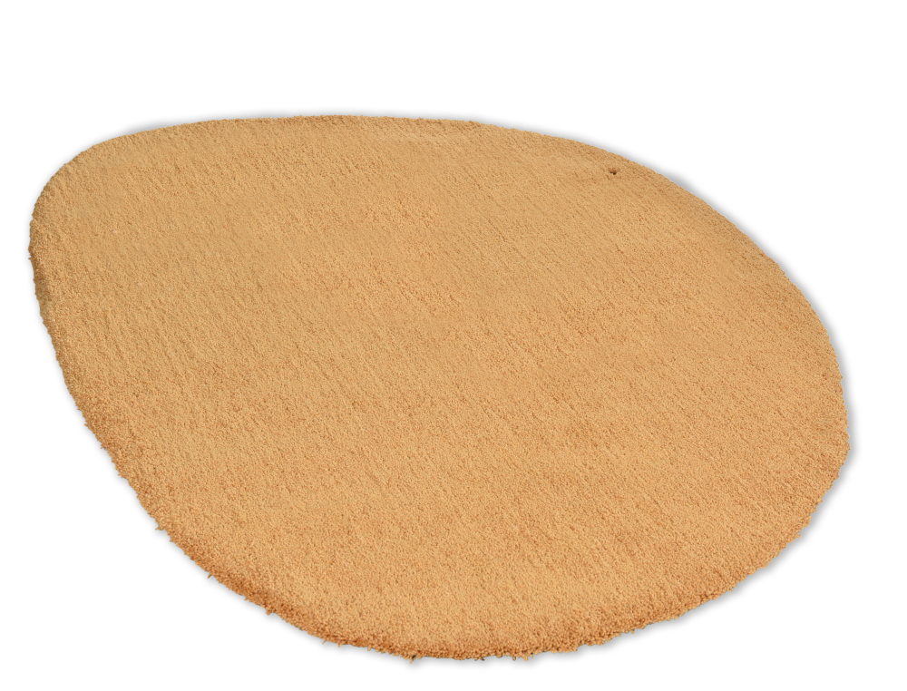 Hochflorteppich Cozy - Pebble gold