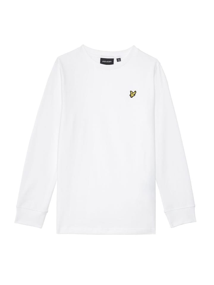 Lyle & Scott Langarmshirt in Weiß günstig kaufen