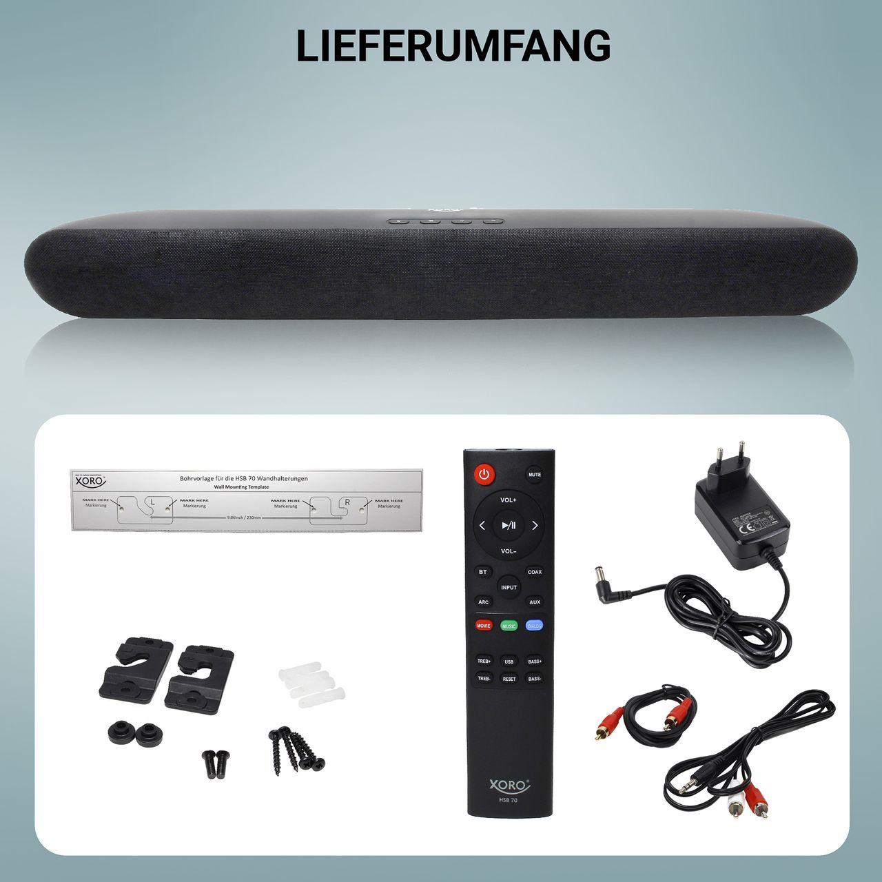 Xoro Soundbar 60 Watt HSB 70
