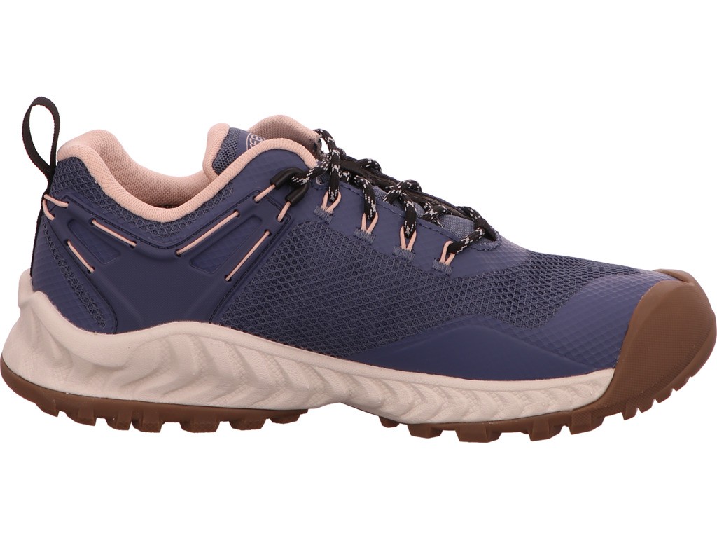 KEEN Freizeit Schnürer blau NXIS EVO WP W-VINTAGE INDIGO/P