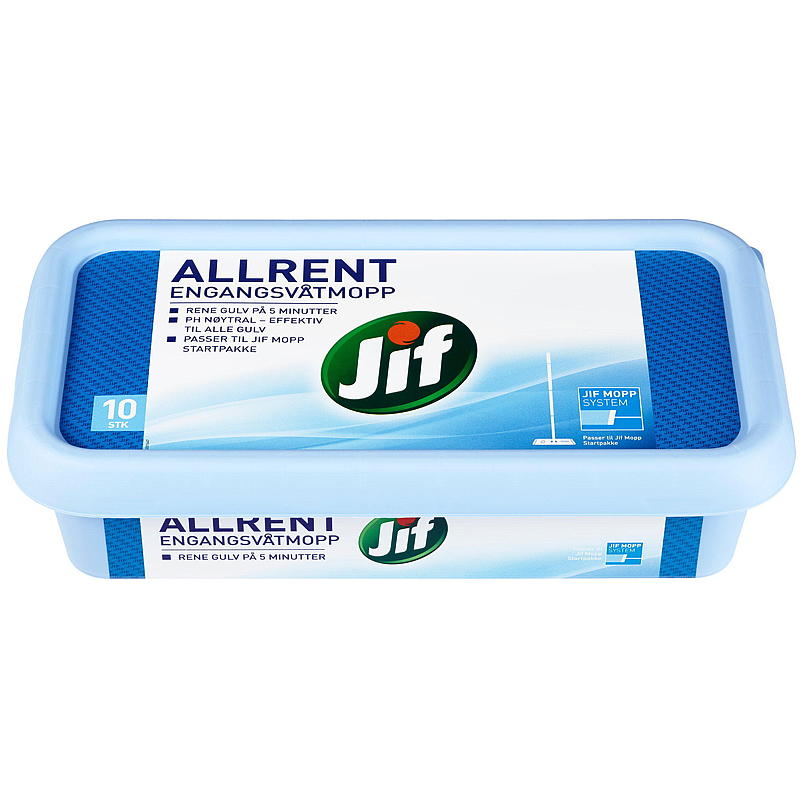 Jif Engangsmopp 10-pk Jif Allrent