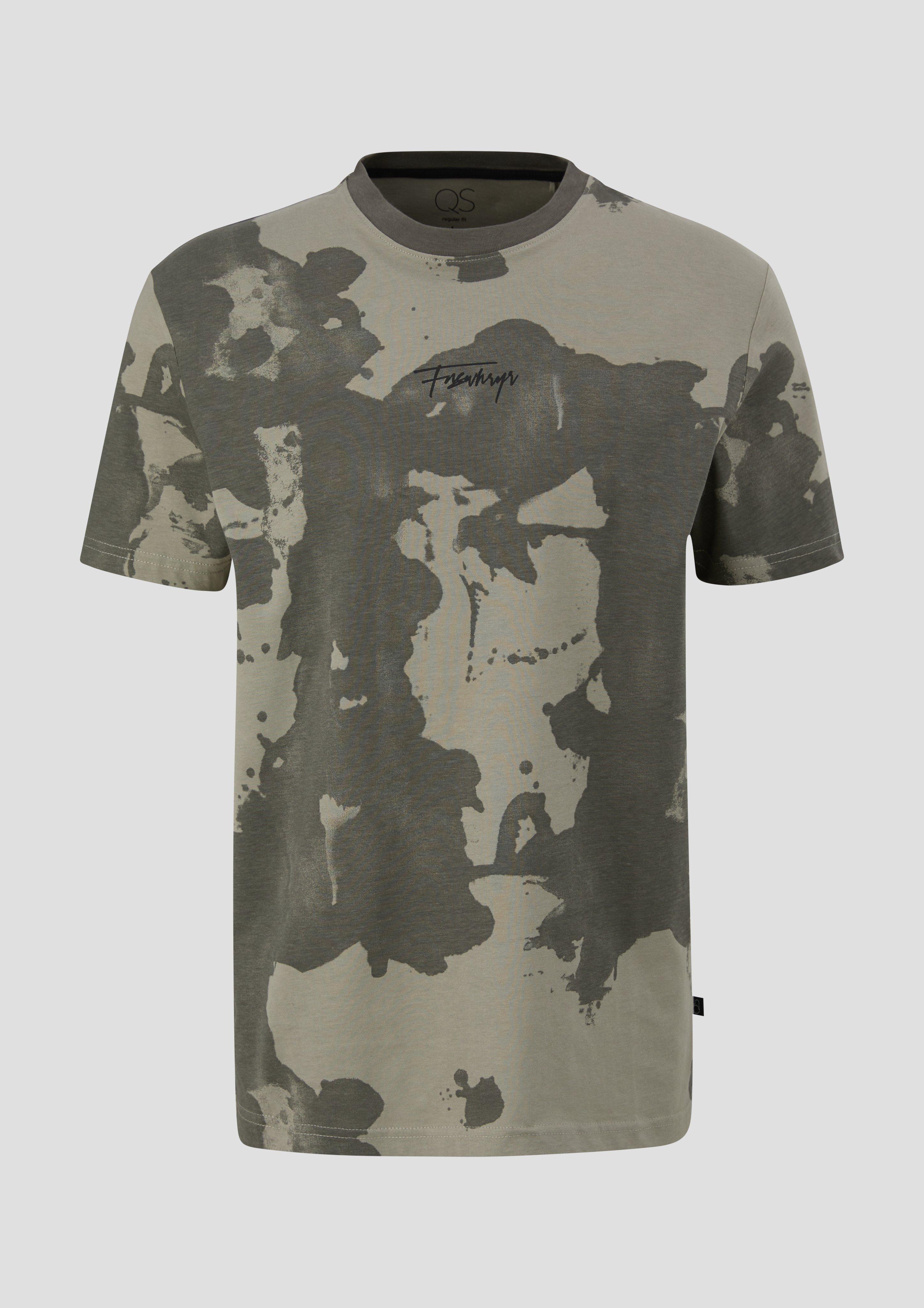 T-Shirt mit All-over-Print  2140283-73A0