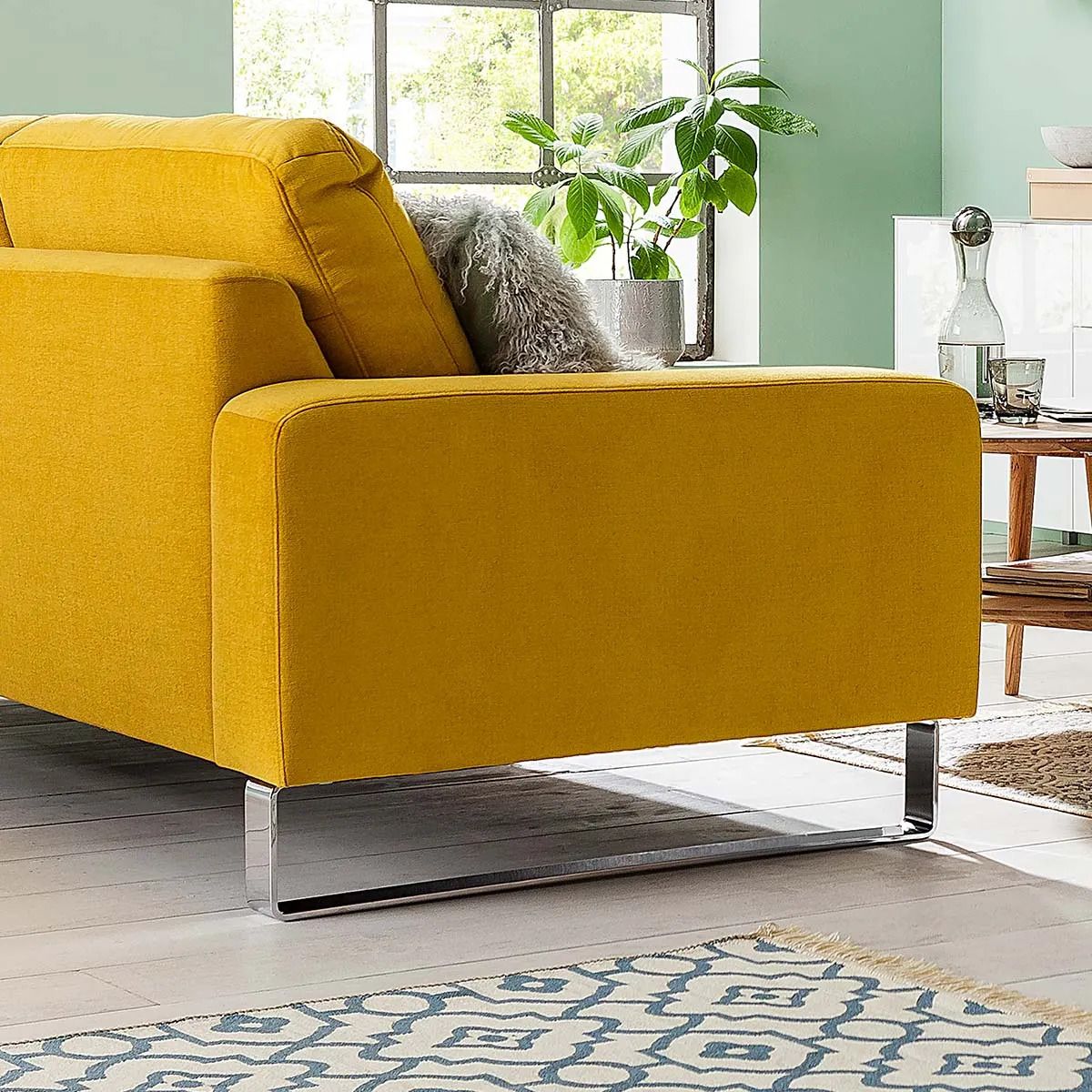 Sofa-Kultur 2,5-Sitzer Coast Gelb