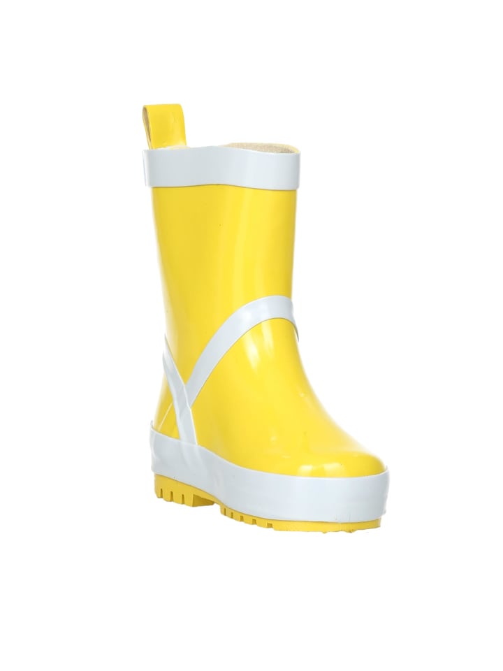 Playshoes Gummistiefel uni in Gelb günstig kaufen