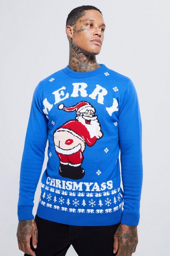 Merry Chrismyass Weihnachtspullover