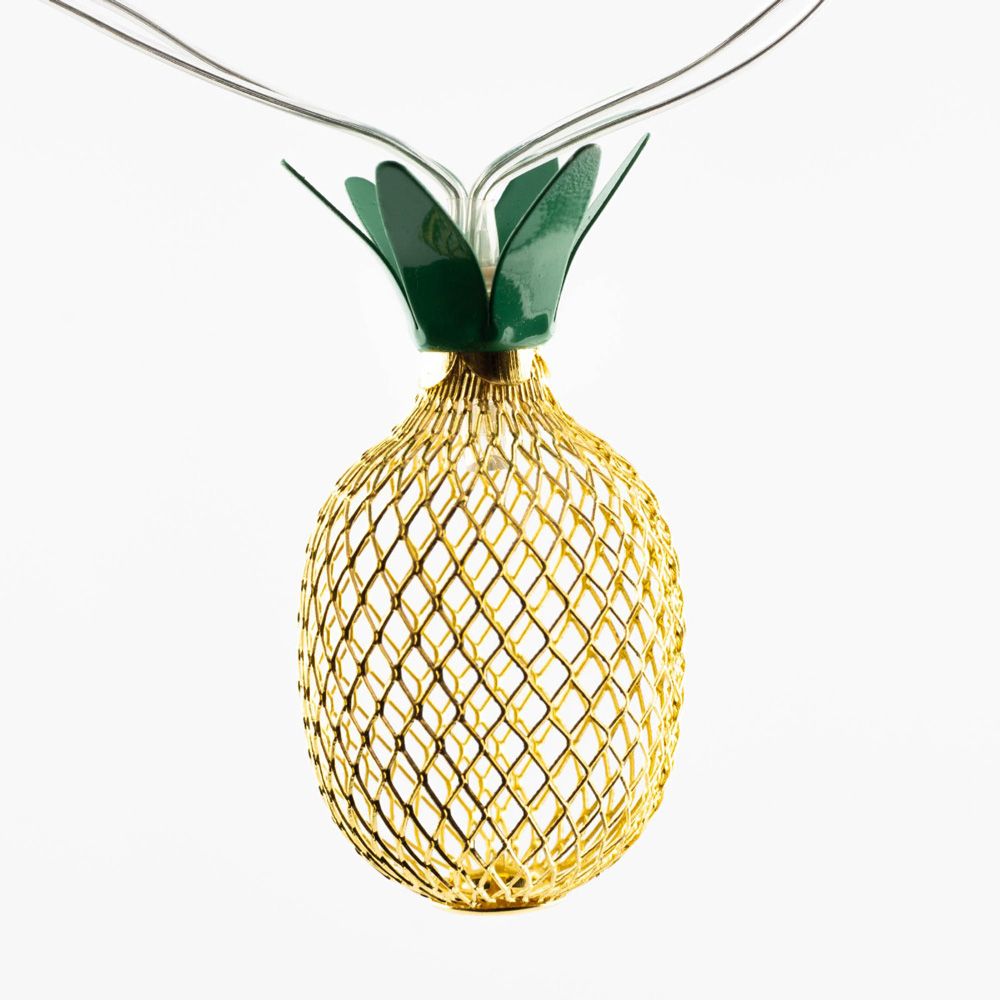 Gardenwize 10 Ananas LED Lichter Solar Lichterkette
