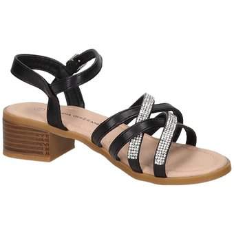Claudia Ghizzani Sandale in schwarz