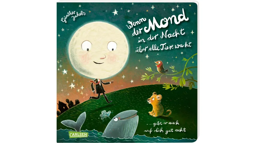 Wenn der Mond in der Nacht über alle Tiere wacht ... gibt er auch auf dich gut acht