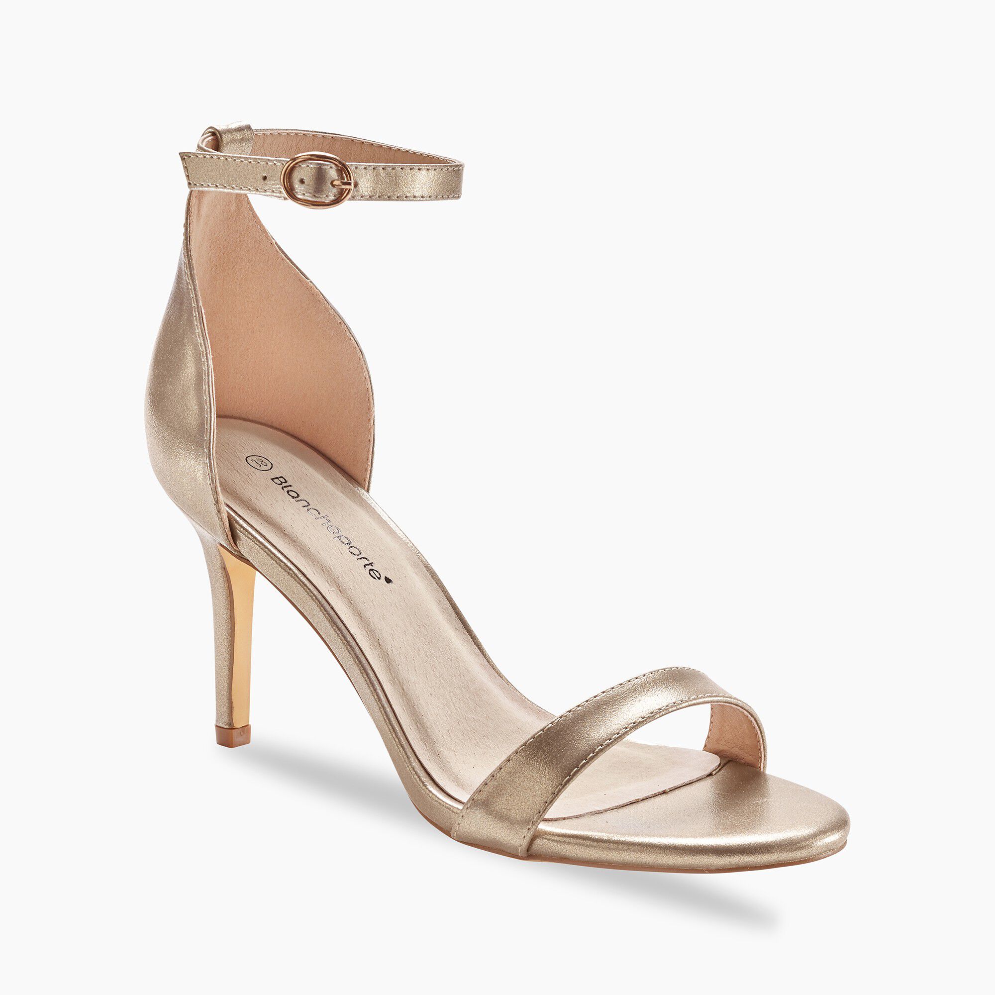 Sandales à bride irisée