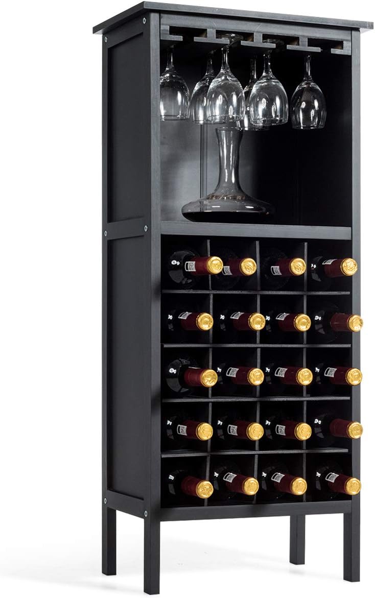 Costway COSTWAY Weinschrank für 20 Flaschen