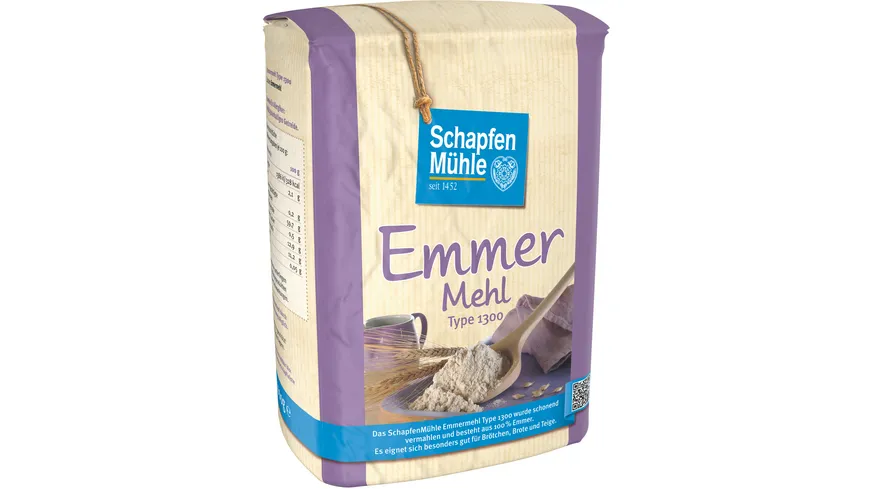 SchapfenMühle Emmermehl Type 1300 1 kg