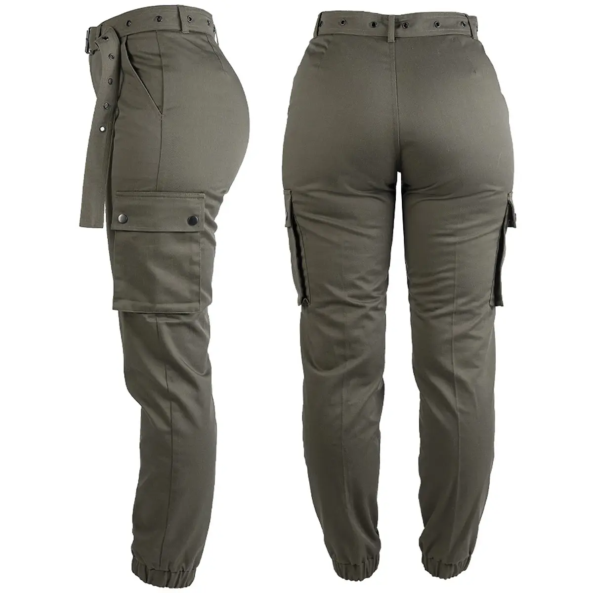 Army Pants Woman oliv
