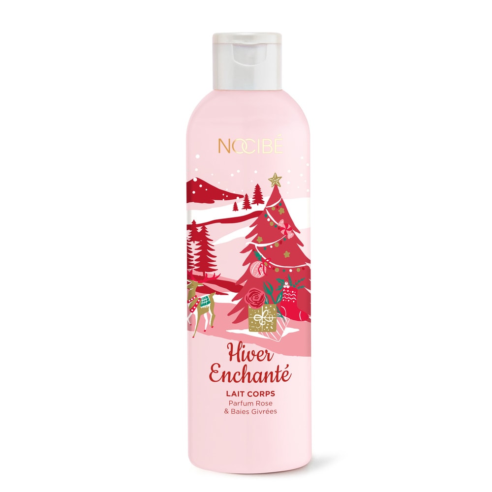 Nocibé Hiver Enchanté Lait corps parfum rose & baies givrées