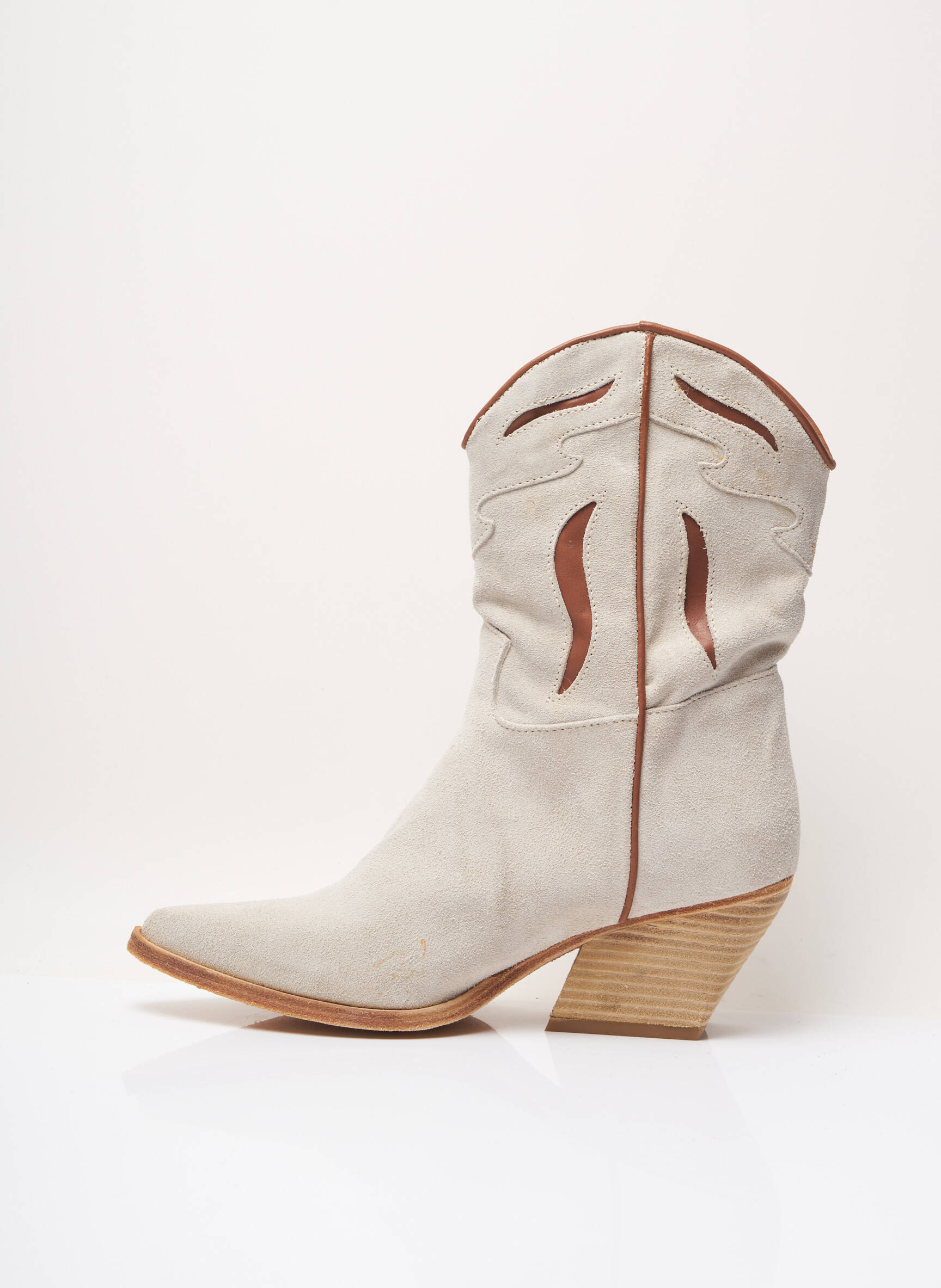 Paoyama Bottines Femme couleur marron