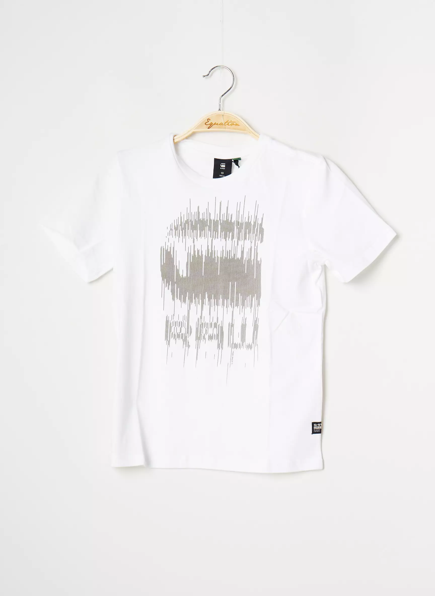 G Star Tshirts Garcon couleur blanc