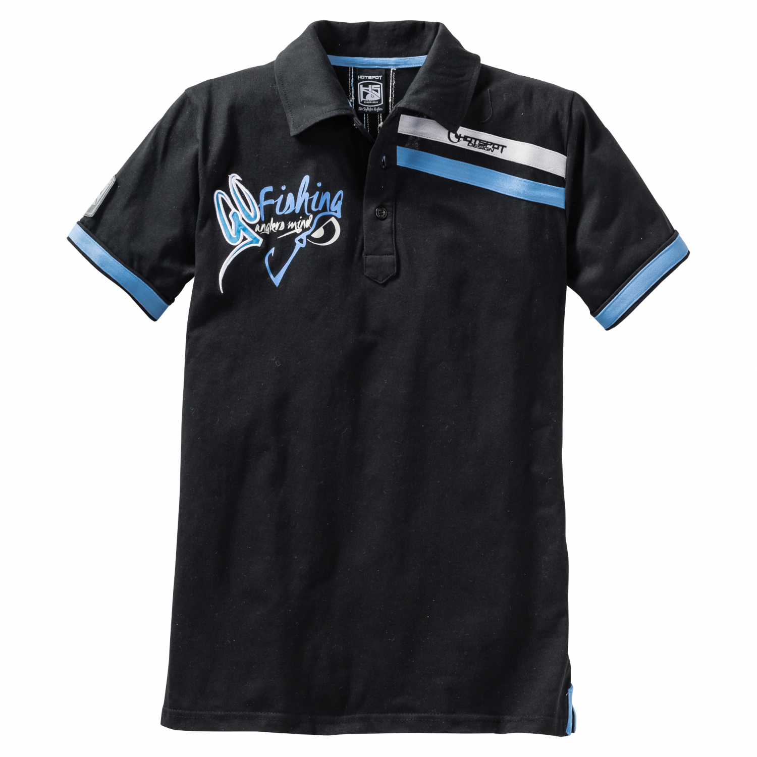 Hotspot Herren Poloshirt Go Fishing