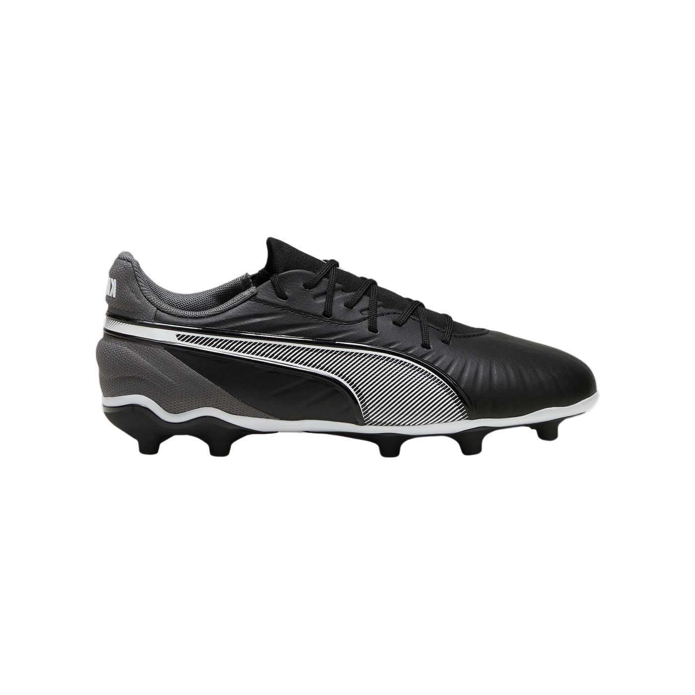PUMA KING Match FG/AG Kids Schwarz F01