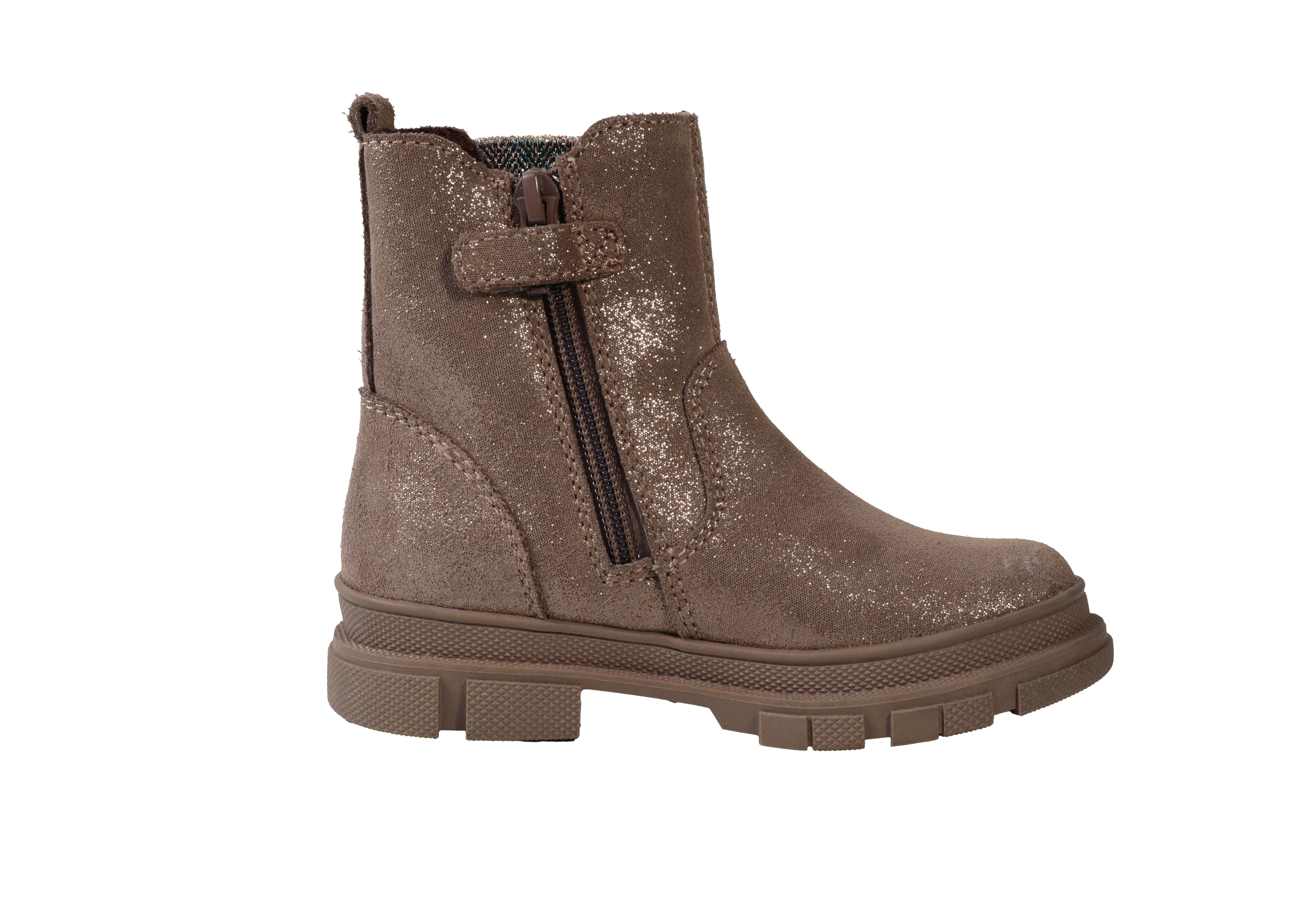 Lurchi Stiefelette Pira-TEX - taupe glitter
