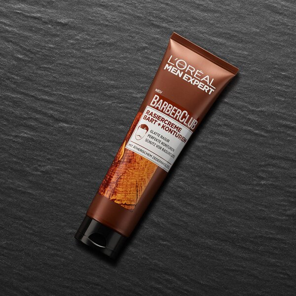 L'Oréal Paris Men Expert Barber Club Rasiercreme Bart und Konturen Rasiercreme