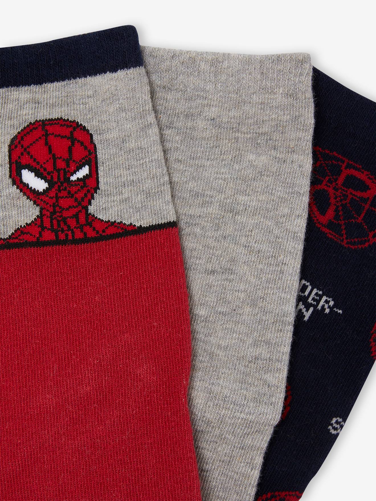 Marvel 3er-Pack Kinder Socken MARVEL SPIDERMAN - rot