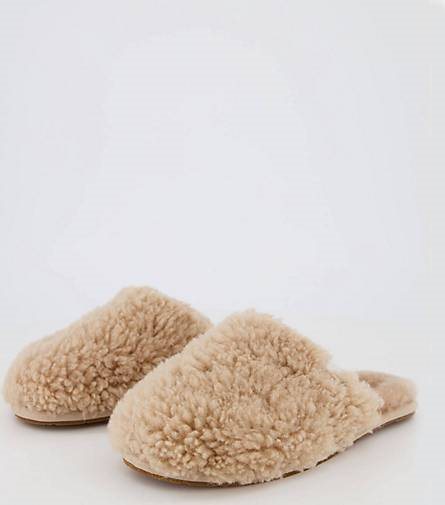 UGG Damen Hausschuhe W MAXI CURLY SLIDE LEISURE