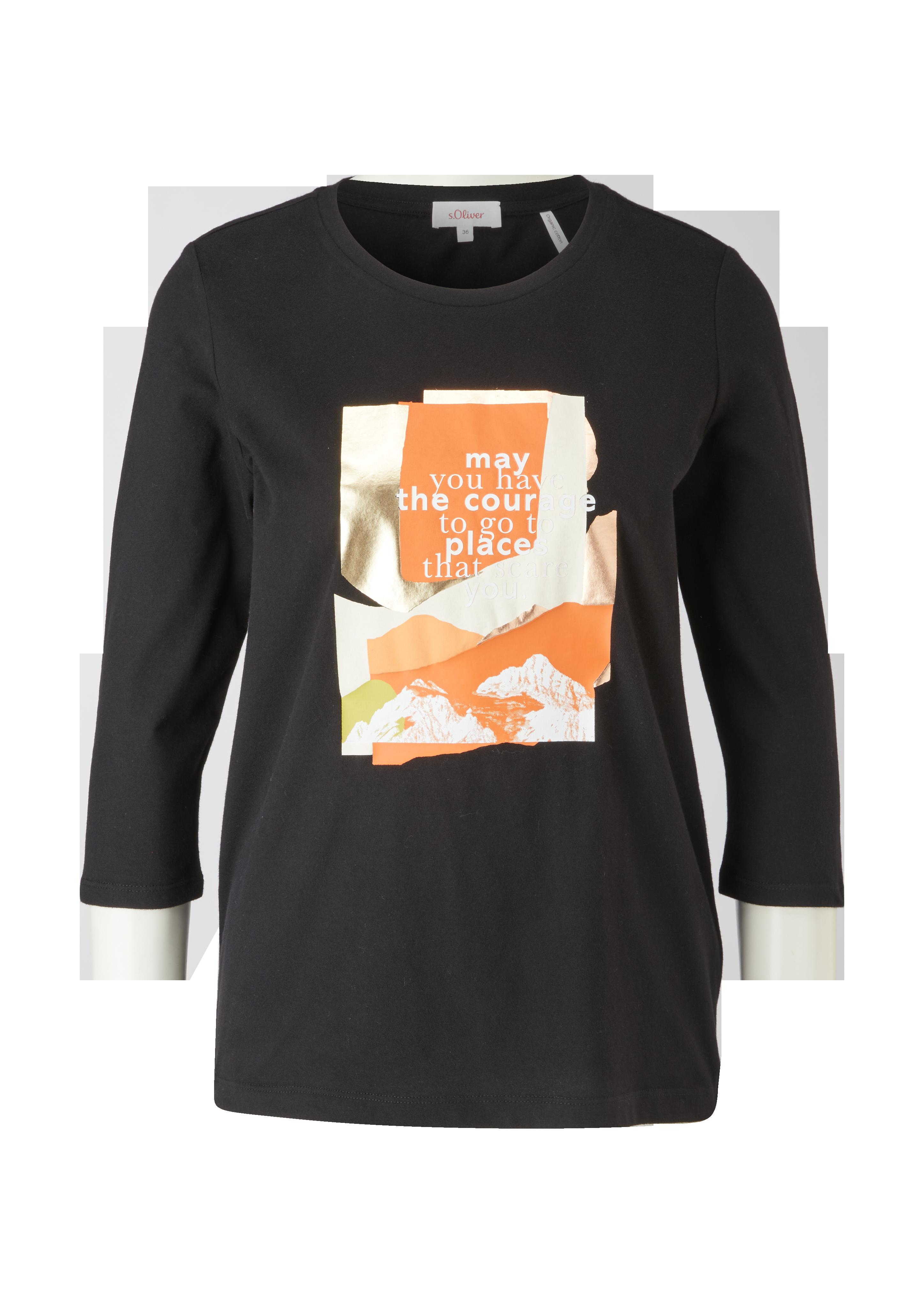 Shirt mit Statement-Print  2122350-99D0