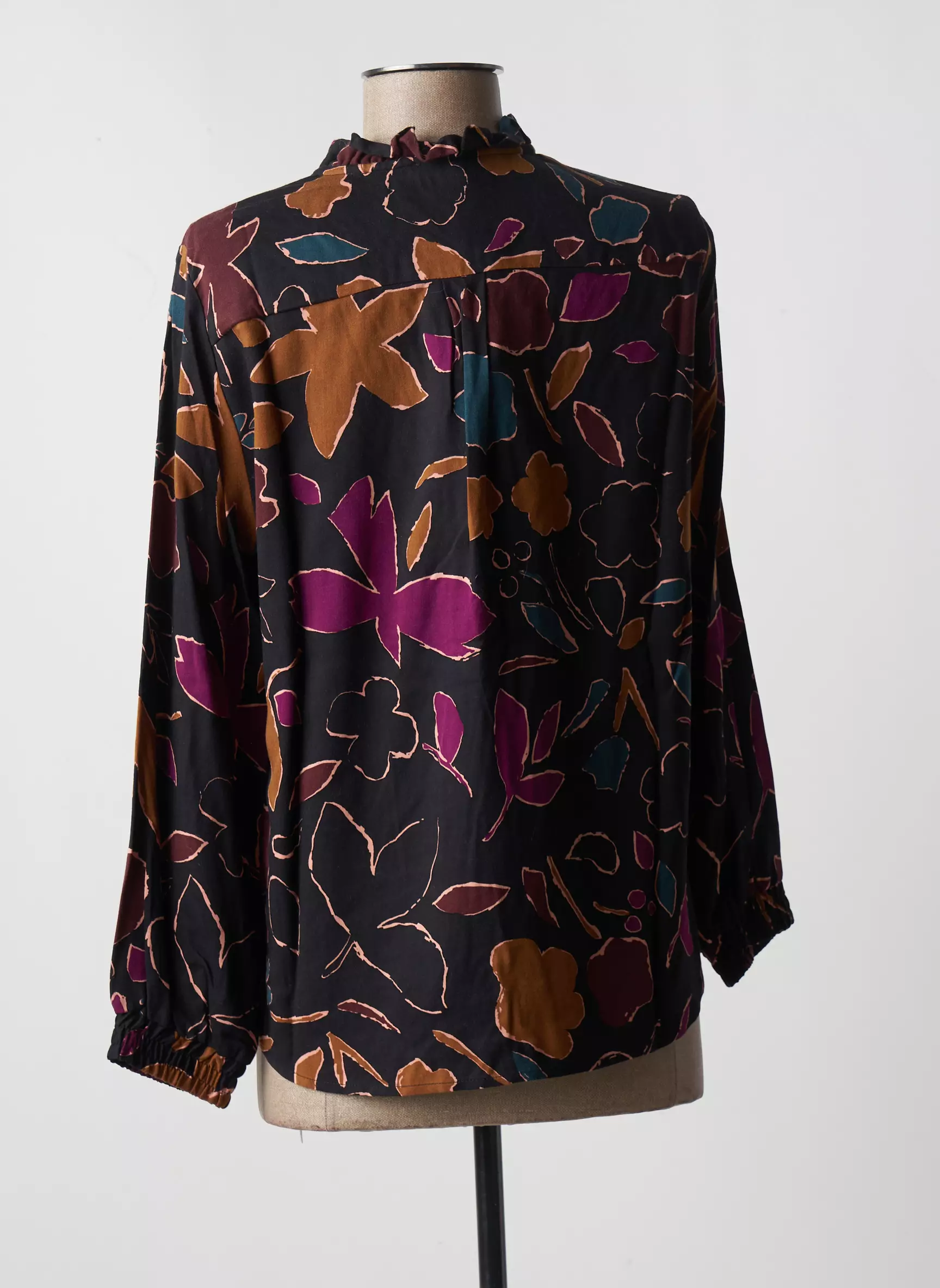 Des Petits Hauts Blouses Femme couleur noir