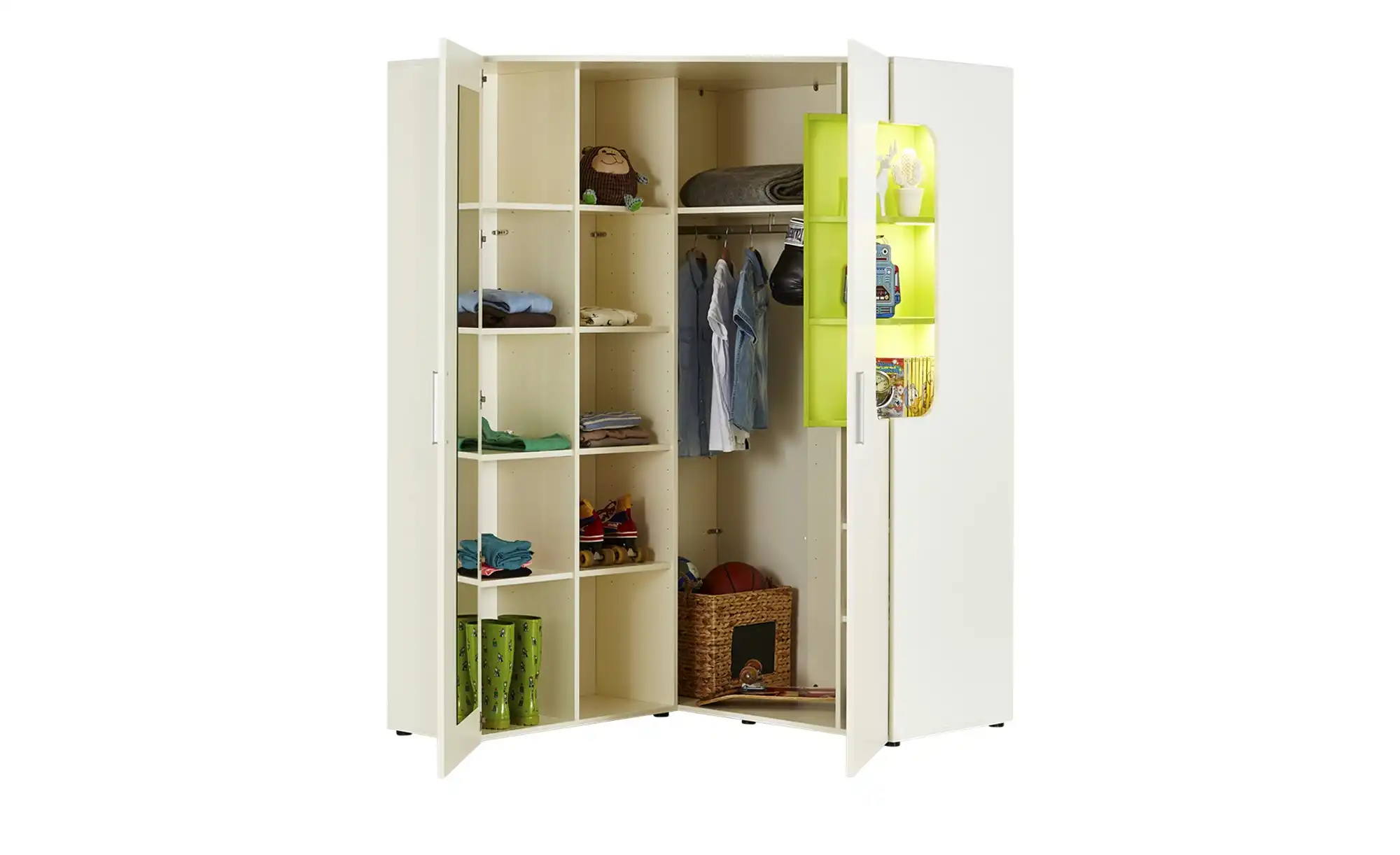 Eckkleiderschrank