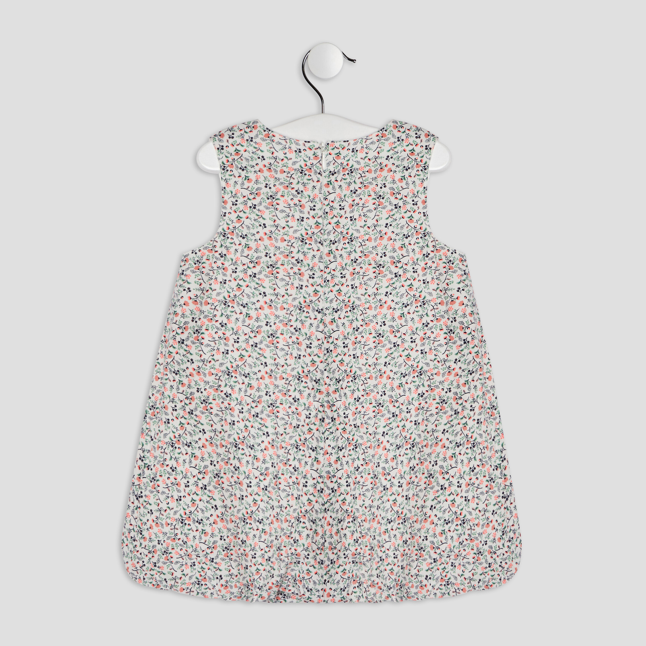 Robe évasée avec noeud multicolore bébé fille | La Halle