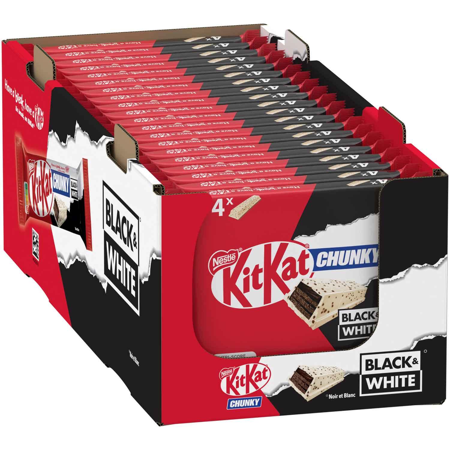 KitKat Chunky Black & White 4x42g