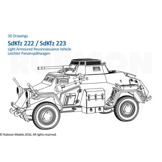 Sd.kfz. 222/223 Light Armoured Car